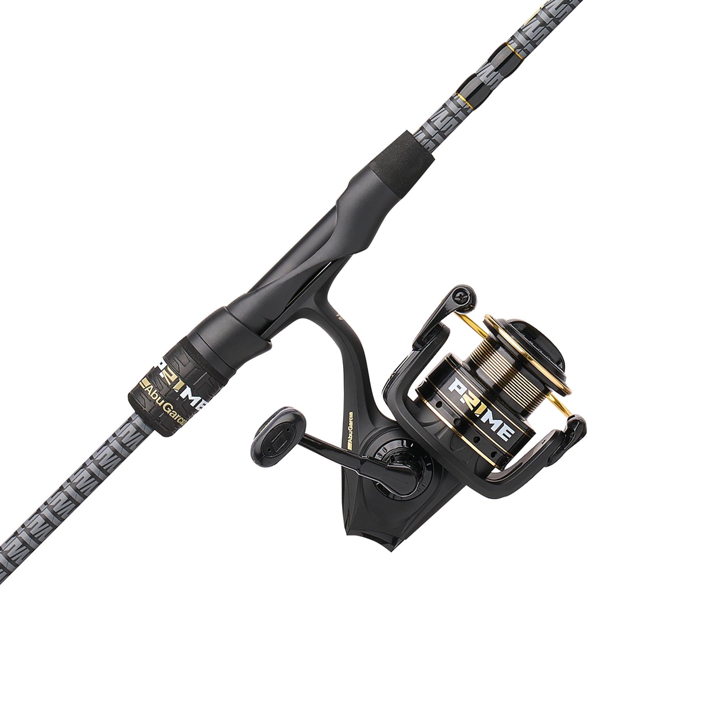 Amazon.com: Abu Garcia Prime Spinning Reel and 7' 1-Piece Fishing